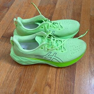ASICS Novablast 4, size 12 in good used condition